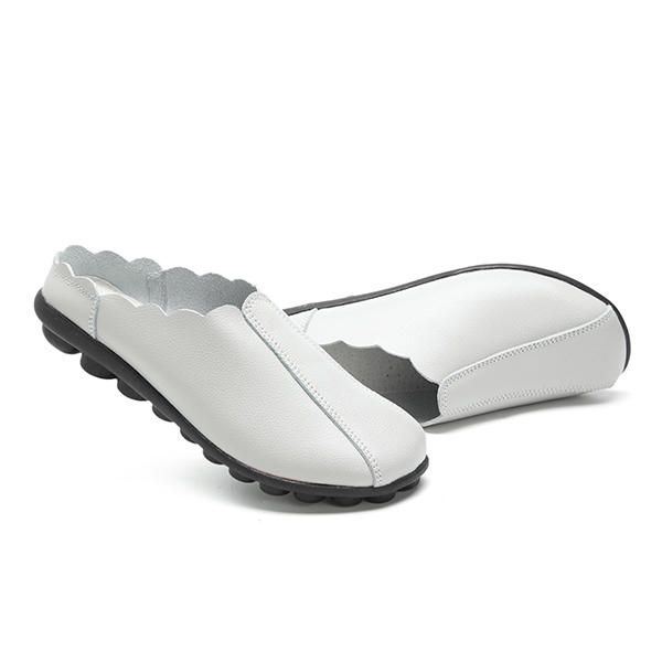 Comfortabele Slip-on Platte Instappers Voor Dames