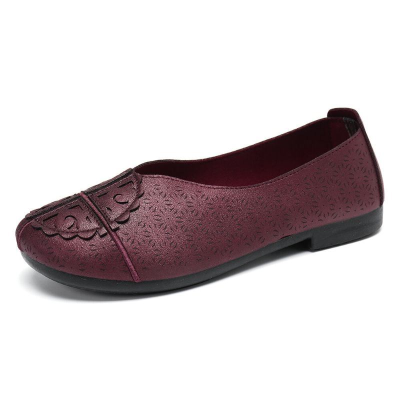 Dames Casual Effen Kleur Holle Comfortabele Antislip Flats