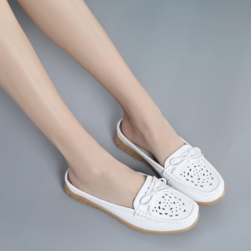 Dames Casual Soft Hollow Flats Slippers