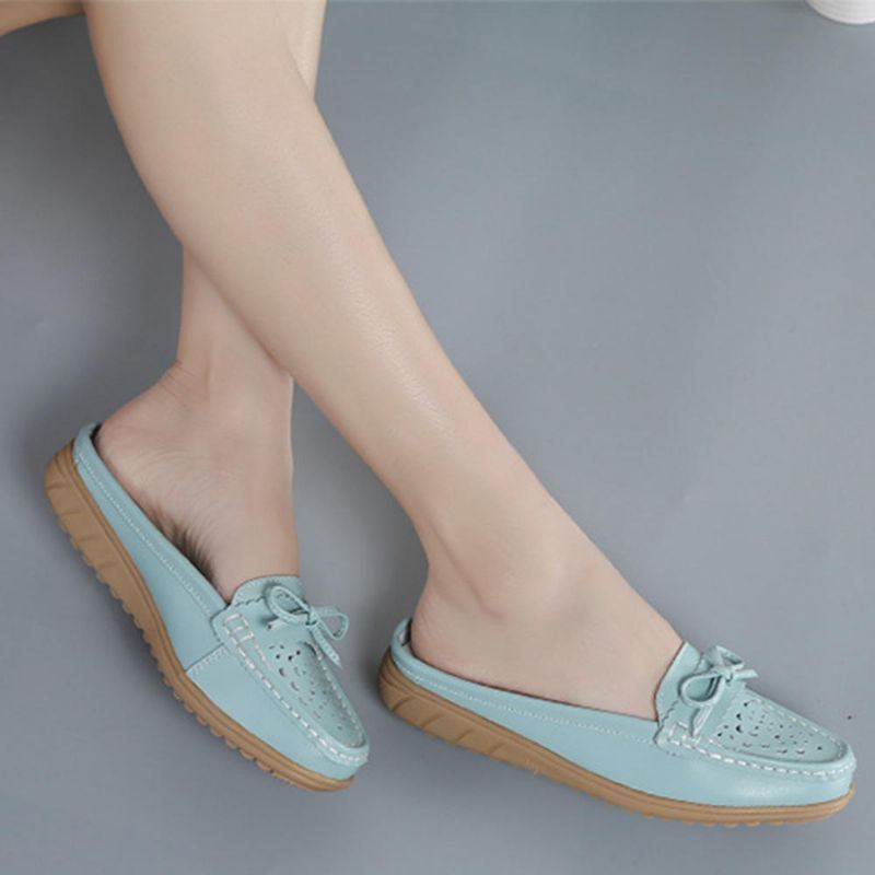 Dames Casual Soft Hollow Flats Slippers