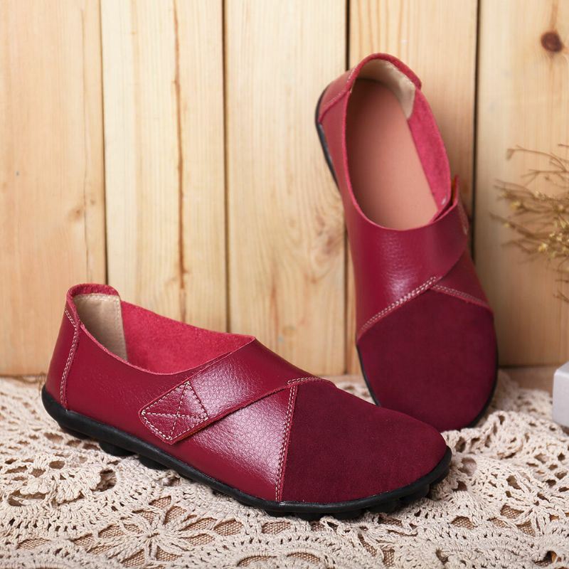 Dames Flats Schoenen Slip Op Comfortabele Loafers Schoenen