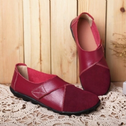 Dames Flats Schoenen Slip Op Comfortabele Loafers Schoenen