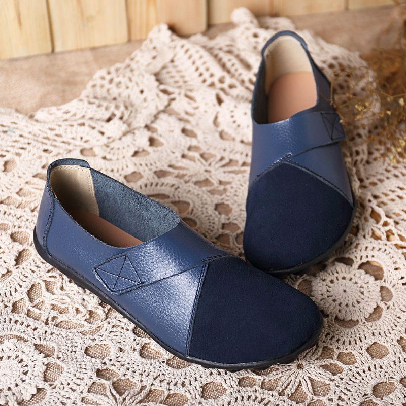 Dames Flats Schoenen Slip Op Comfortabele Loafers Schoenen