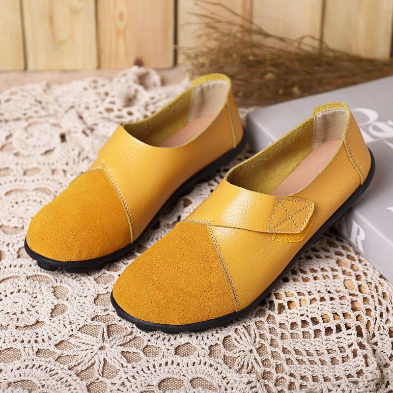 Dames Flats Schoenen Slip Op Comfortabele Loafers Schoenen