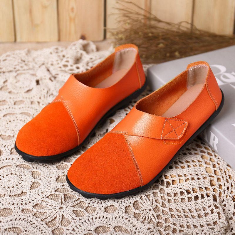 Dames Flats Schoenen Slip Op Comfortabele Loafers Schoenen