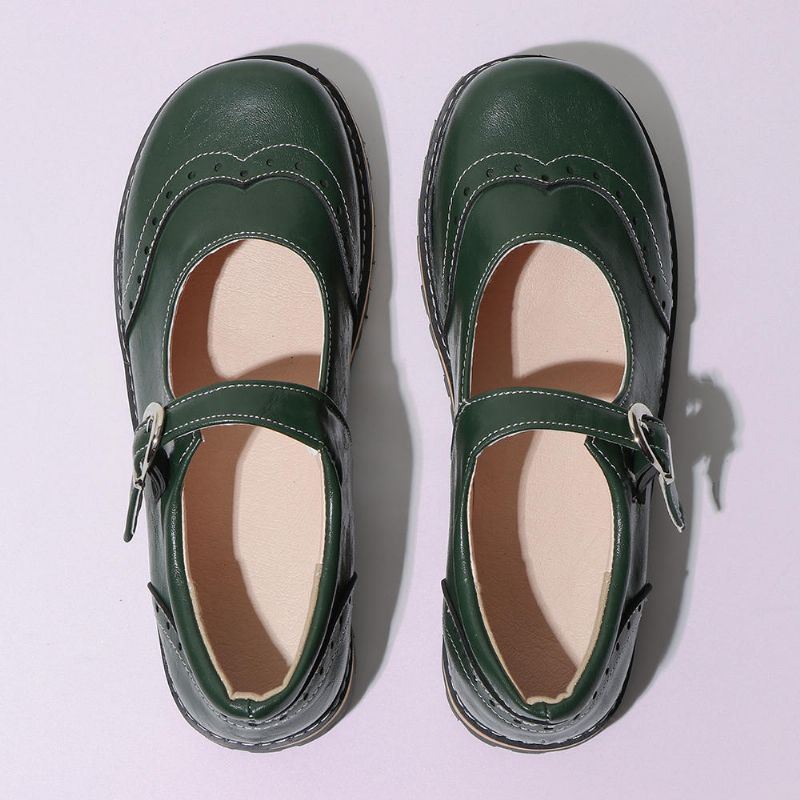 Dames Grote Maat Antislip Comfortabele Ronde Neus Casual Lente Flats Loafers