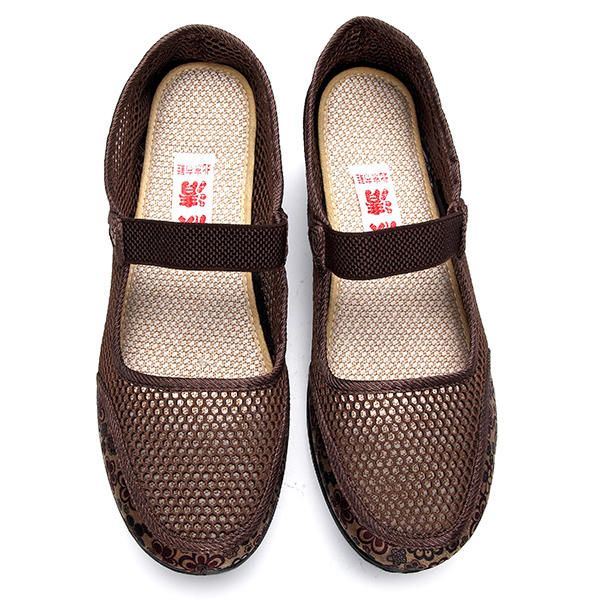 Dames Grote Maat Zachte Zool Ronde Neus Casual Platte Loafers