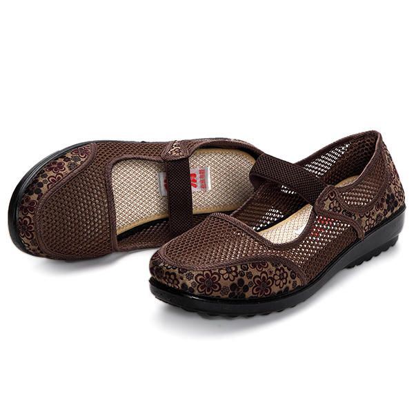 Dames Grote Maat Zachte Zool Ronde Neus Casual Platte Loafers