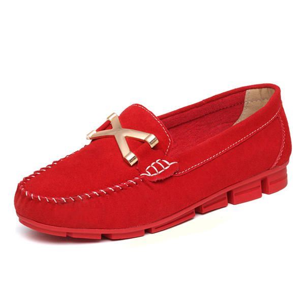 Dames Nieuwe Herfst Flats Zachte Zool Flats Ronde Neus Platte Loafers