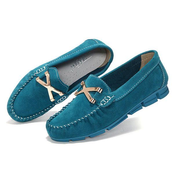 Dames Nieuwe Herfst Flats Zachte Zool Flats Ronde Neus Platte Loafers