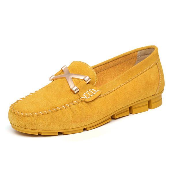 Dames Nieuwe Herfst Flats Zachte Zool Flats Ronde Neus Platte Loafers