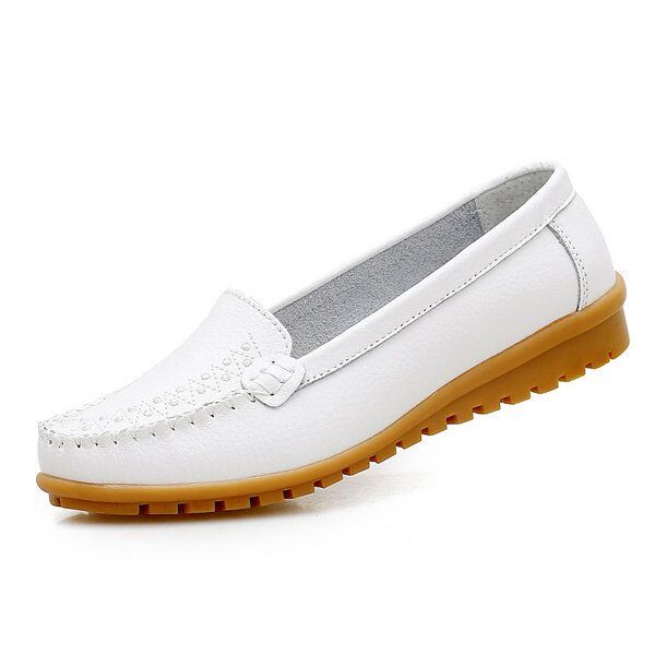 Dames Platte Schoenen Casual Slip On Outdoor Loafers