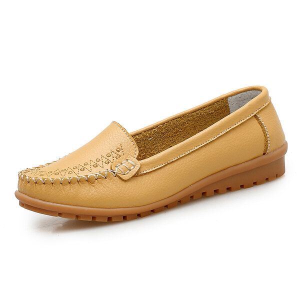 Dames Platte Schoenen Casual Slip On Outdoor Loafers