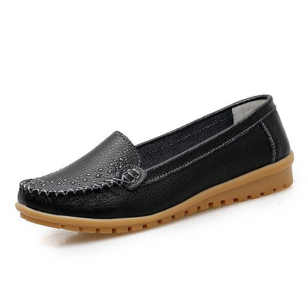 Dames Platte Schoenen Casual Slip On Outdoor Loafers