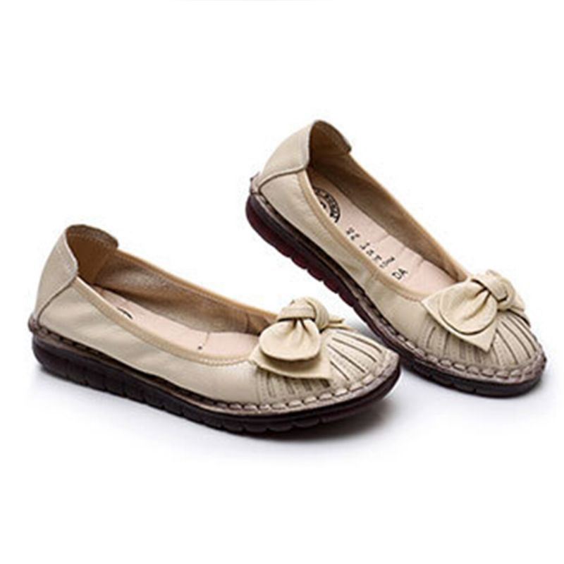 Dames Strik Decor Comfortabele Antislip Casual Loafers