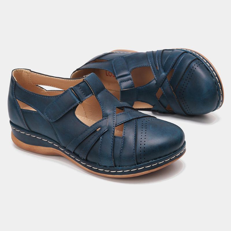 Dames Uithollen Comfortabele Ademende Lente Flats Casual Schoenen