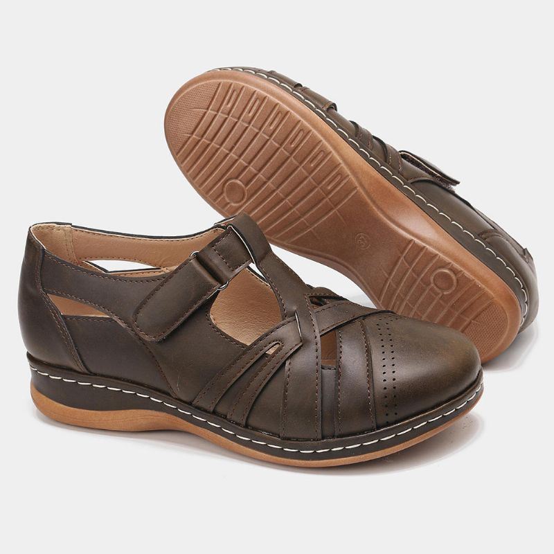 Dames Uithollen Comfortabele Ademende Lente Flats Casual Schoenen