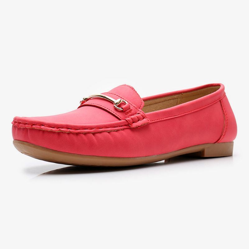 Dames Zachte Zool Ademende Instapper Lichtgewicht Casual Flats