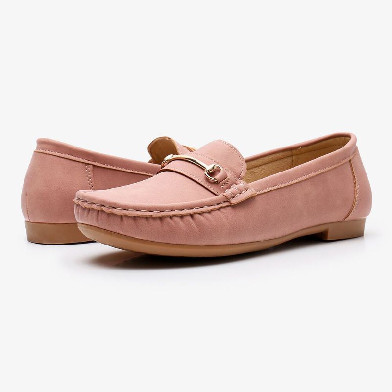 Dames Zachte Zool Ademende Instapper Lichtgewicht Casual Flats