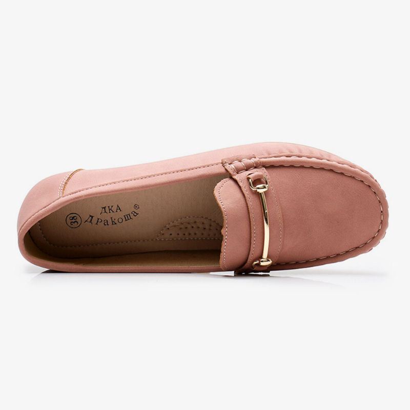 Dames Zachte Zool Ademende Instapper Lichtgewicht Casual Flats