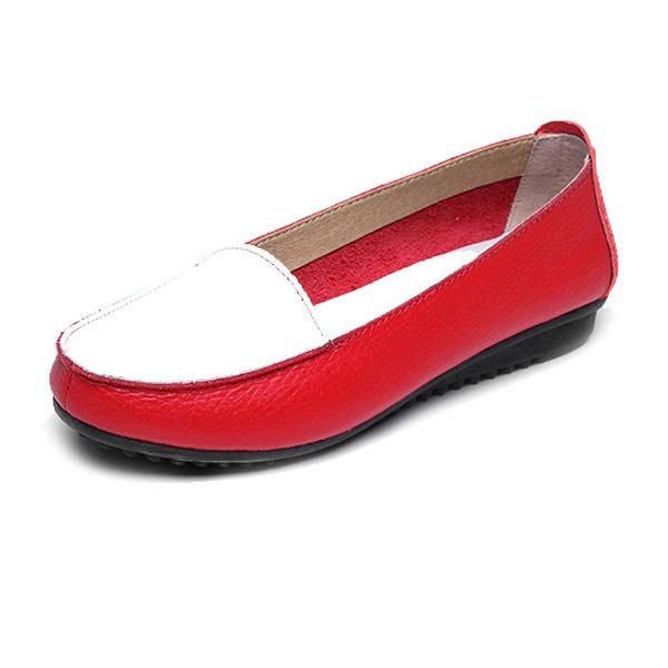 Damesmode Herfst Flats Slip Op Zachte Zool Schoenen Antislip Loafers