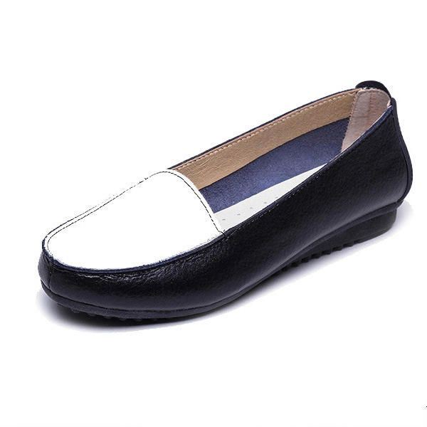 Damesmode Herfst Flats Slip Op Zachte Zool Schoenen Antislip Loafers