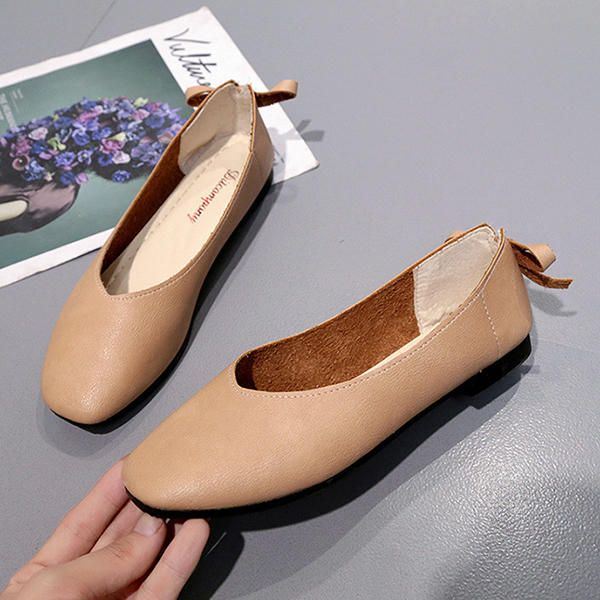 Damesschoenen Strik Soft Casual Flats