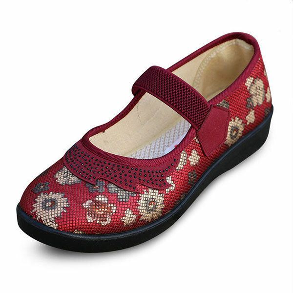 Grote Maat Dames Comfortabele Platte Schoenen Zachte Instapper Casual Outdoor Loafers