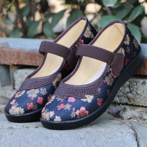 Grote Maat Dames Comfortabele Platte Schoenen Zachte Instapper Casual Outdoor Loafers