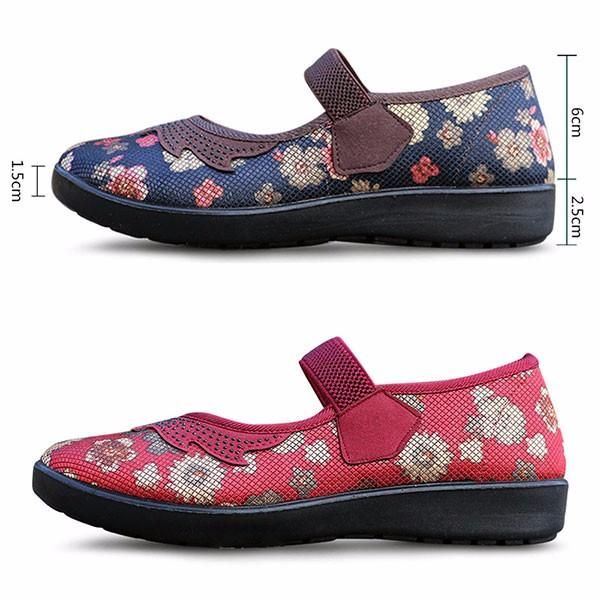 Grote Maat Dames Comfortabele Platte Schoenen Zachte Instapper Casual Outdoor Loafers