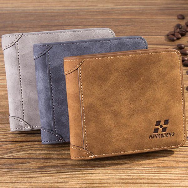 Heren Multi-kaartsleuven Slim Wallet-kaarthouder