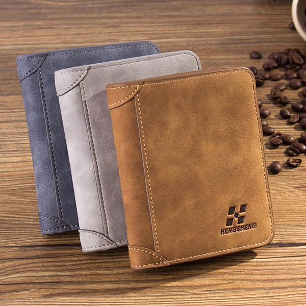 Heren Multi-kaartsleuven Slim Wallet-kaarthouder