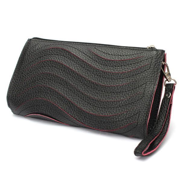 Pu-handtas Voor Dames Enkele Schouder Crossbody-tas Polskoppeling Portemonnee