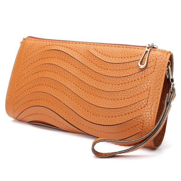 Pu-handtas Voor Dames Enkele Schouder Crossbody-tas Polskoppeling Portemonnee