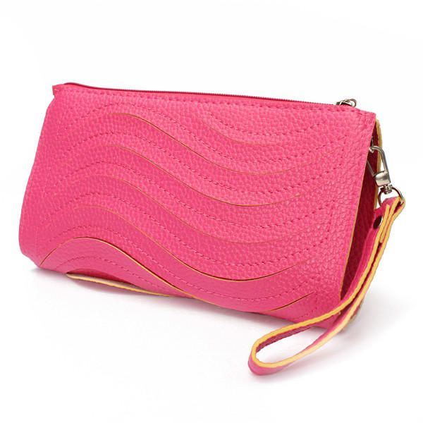 Pu-handtas Voor Dames Enkele Schouder Crossbody-tas Polskoppeling Portemonnee