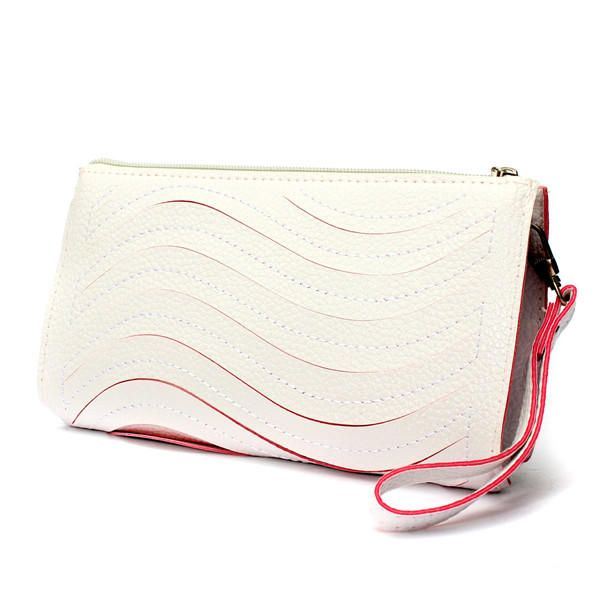 Pu-handtas Voor Dames Enkele Schouder Crossbody-tas Polskoppeling Portemonnee