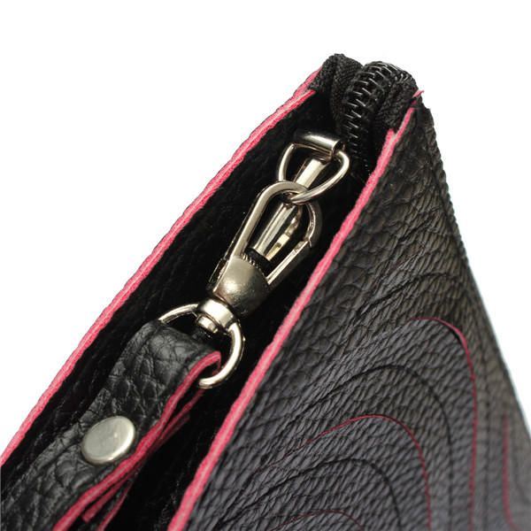 Pu-handtas Voor Dames Enkele Schouder Crossbody-tas Polskoppeling Portemonnee