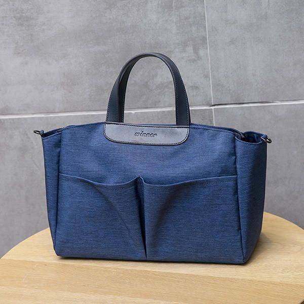 Casual Nylon Lichtgewicht Handtas Tote Opbergzakken Voor Dames