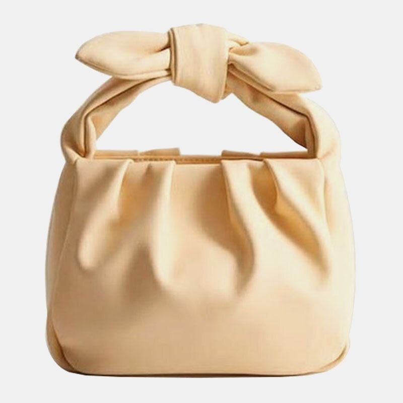 Dames Bow Pouch Solid Casual Handtas Schoudertas