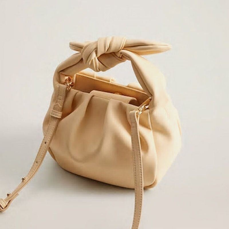 Dames Bow Pouch Solid Casual Handtas Schoudertas