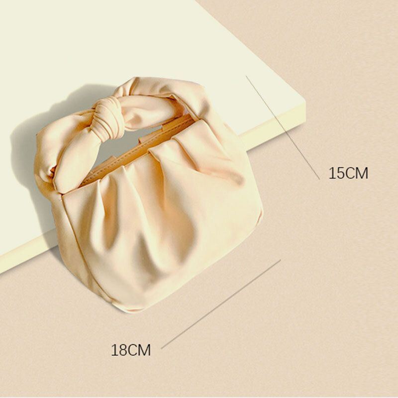 Dames Bow Pouch Solid Casual Handtas Schoudertas