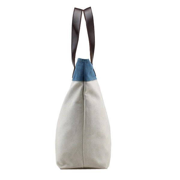 Dames Canvas Hit Kleur Tote Bag Casual Handtas Schoudertas