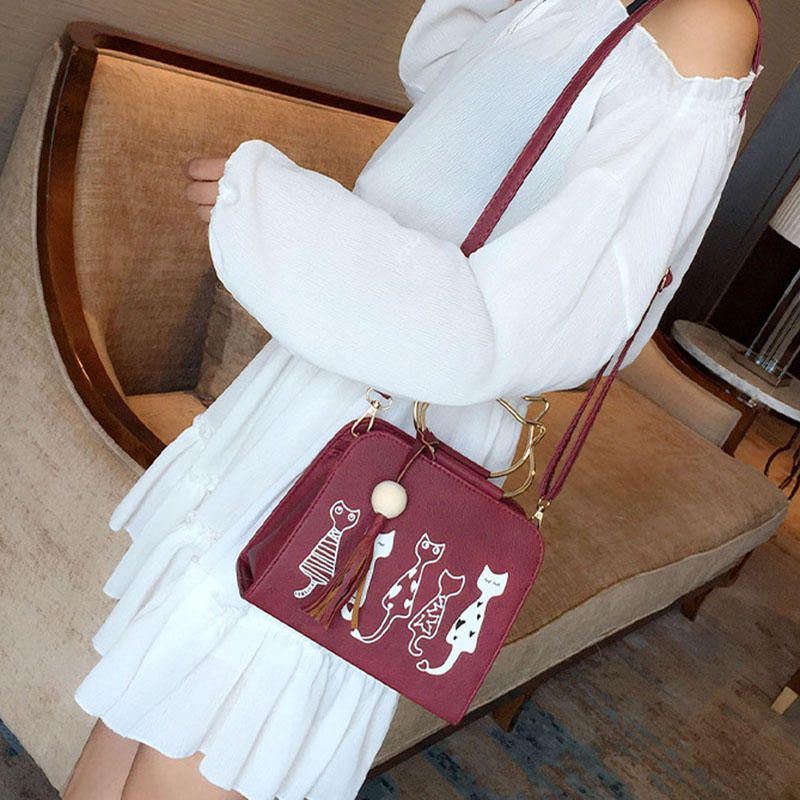 Dames Casual Schoonheid Populaire Handtas Crossbody Tas Schoudertas Voor Party Date: