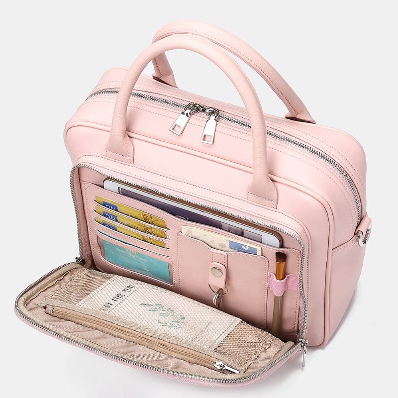 Dames Designer Gestreepte Laptoptas Crossbody Tas Handtas