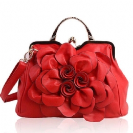 Dames Elegante Handtas Bloemen Mode Cosmetische Tas