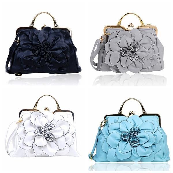 Dames Elegante Handtas Bloemen Mode Cosmetische Tas