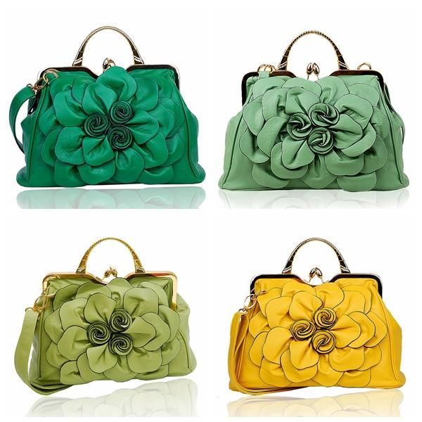 Dames Elegante Handtas Bloemen Mode Cosmetische Tas