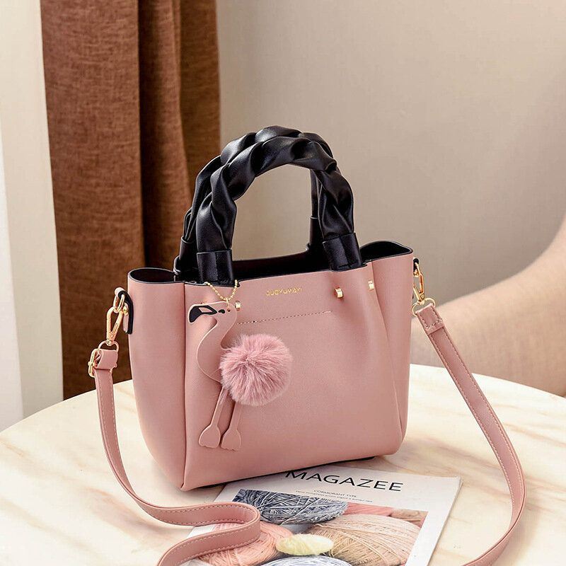 Dames Mode Handtas Crossbody Tas Schoudertas Flamingo Hanger Teen