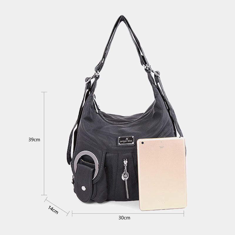 Dames Multi-carry Waterdicht Anti-diefstal Grote Capaciteit Crossbody Tas Schoudertas Handtas Rugzak