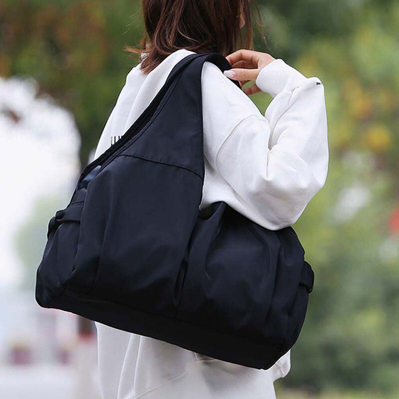 Dames Multi-compartiment Grote Capaciteit Waterdichte Tote Handtas Outdoor Casual Reizen Lichtgewicht Oxford Schoudertas